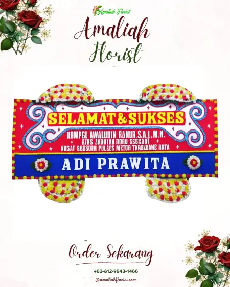 Papan Bunga Ucapan Selamat Masawah